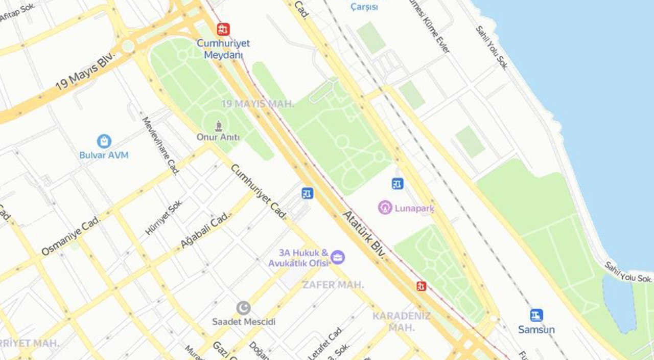 Google Haritalar'dan inanılmaz hata! Samsunlular görünce şaştı kaldı