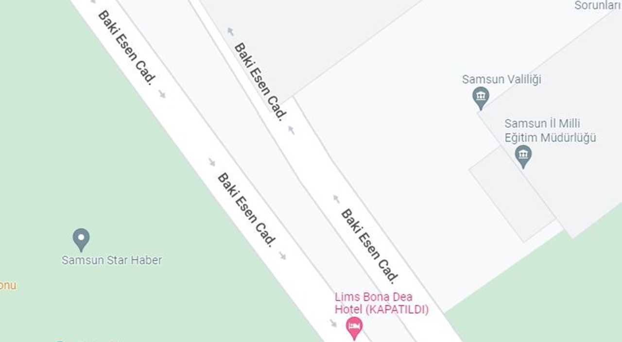 Google Haritalar'dan inanılmaz hata! Samsunlular görünce şaştı kaldı