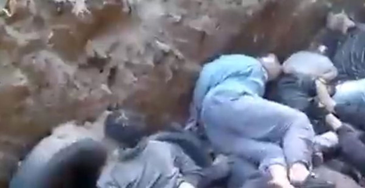 Katliamın görüntüleri ortaya çıktı! Esad rejiminden sivillere korkunç infaz