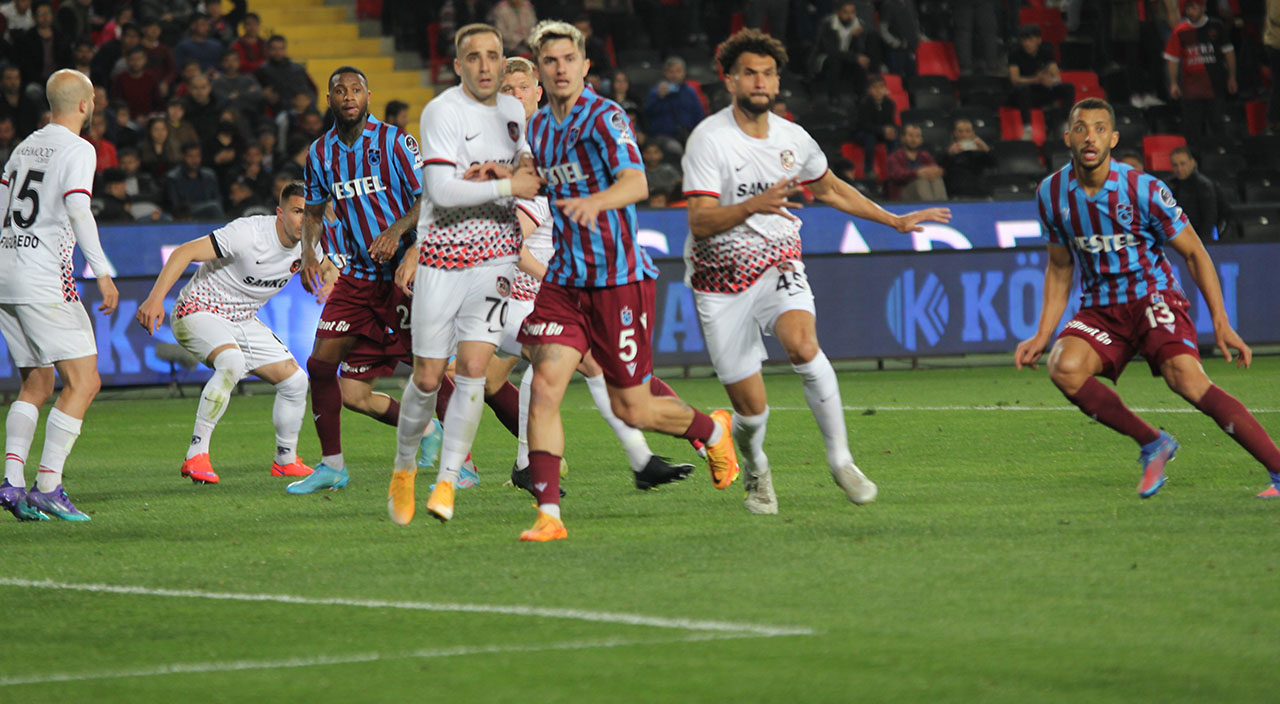 Gaziantep'te gol sesi çıkmadı! Gaziantep FK: 0 - Trabzonspor: 0
