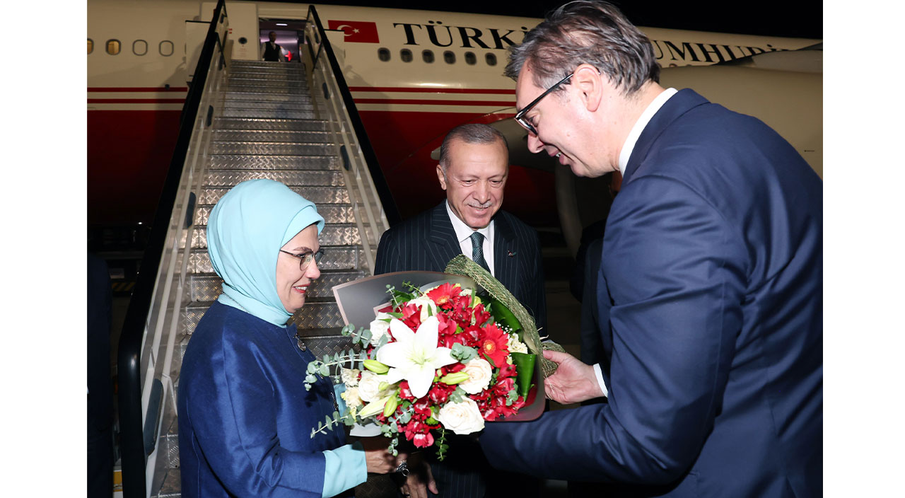 Cumhurbaşkanı Erdoğan, Balkan turundaki ikinci durağı Sırbistan'da Cumhurbaşkanı Erdoğan, Balkan turundaki ikinci durağı Sırbistan'da