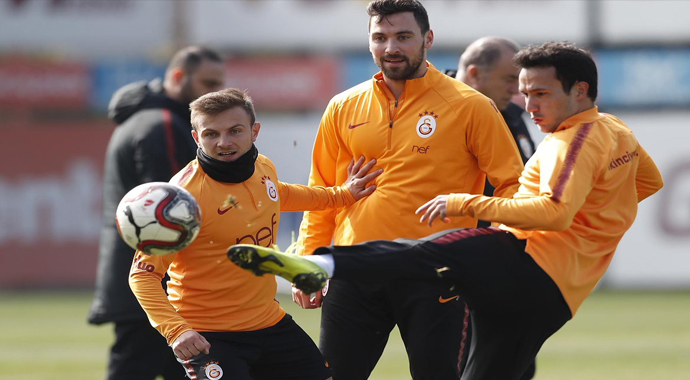 Galatasaray, Hatayspor maçı hazırlıklarını tamamladı