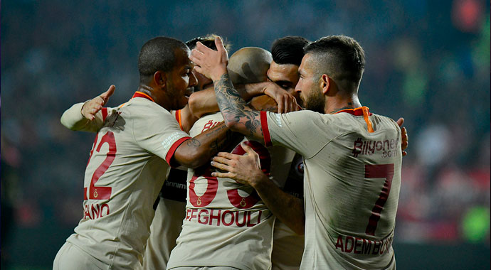 Galatasaray deplasmanda kazandı