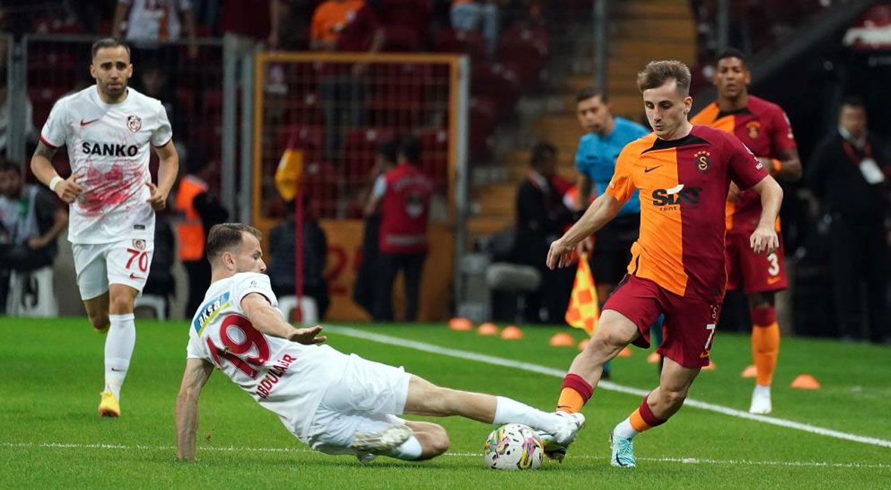 Galatasaray'dan Gaziantep FK maçında müthiş geri dönüş! Geriye düştü, 10 kişi kaldı, penaltı kaçtı, direkleri geçemedi, uzatmada güldü!