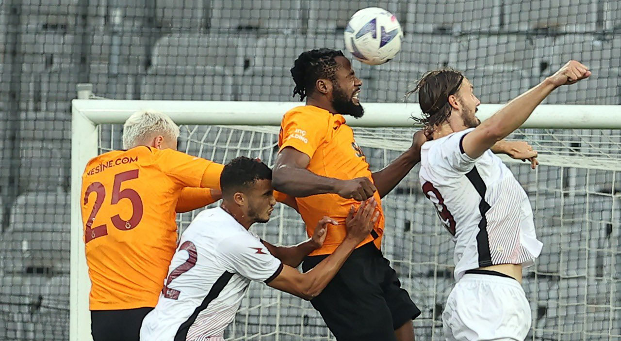 Galatasaray hazırlık maçında Franck Ribery'nin takımı Salernitana'yla 1-1 berabere kaldı