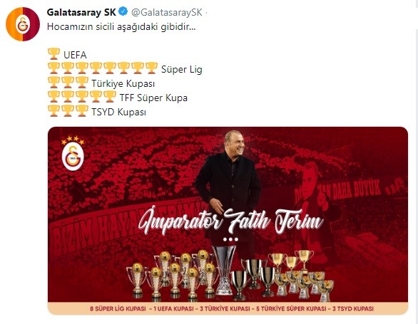 Galatasaray'dan Ali Koç'a cevap: 'Hocamızın sicili aşağıdaki gibidir'