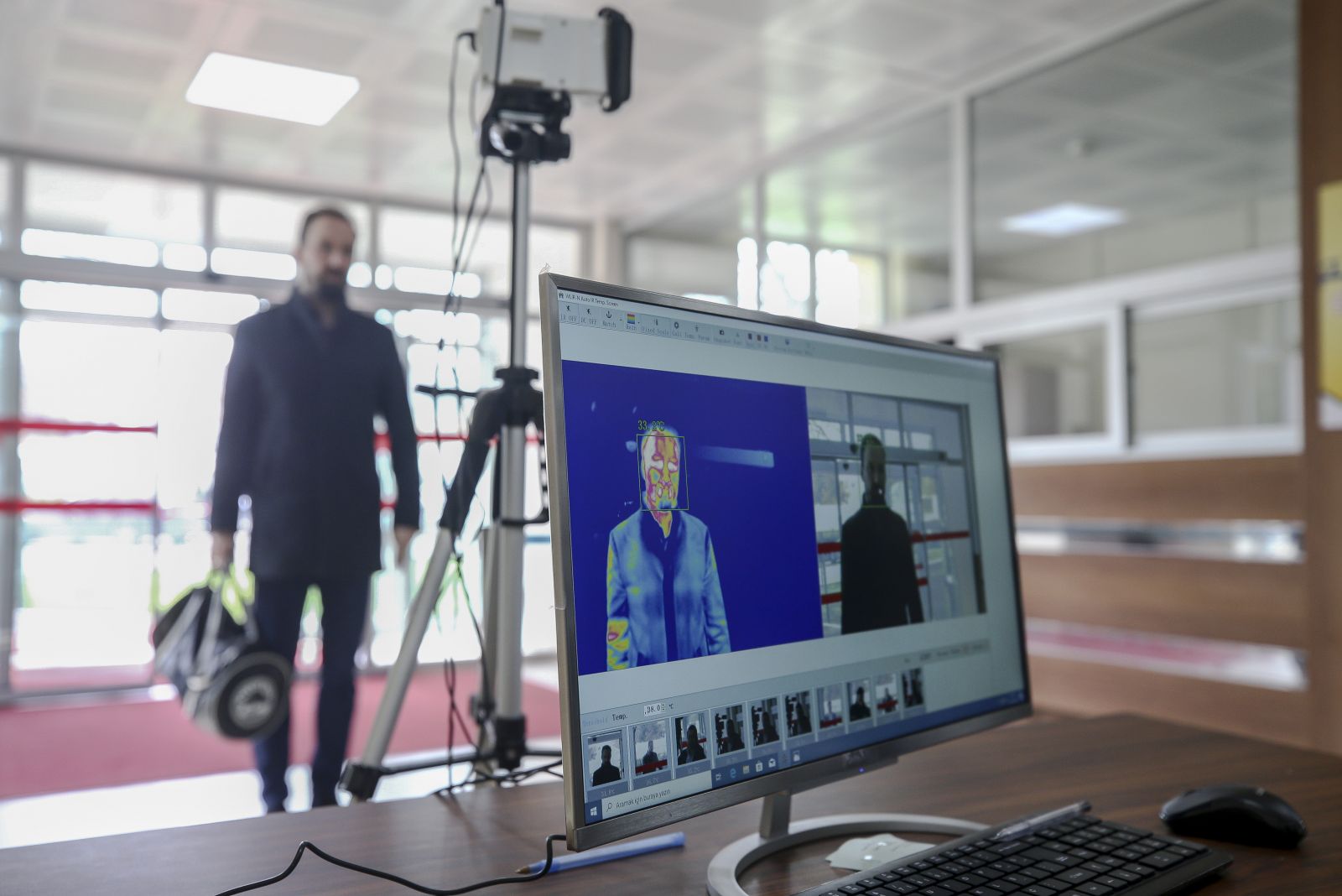 TBMM'de koronavirüse karşı termal kameralı önlem