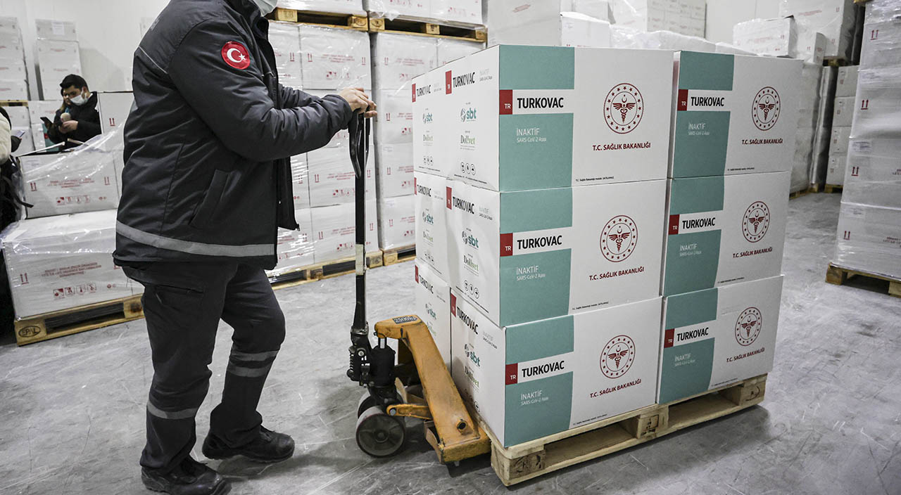 TURKOVAC'ın ilk sevkiyatı Ankara'ya ulaştı