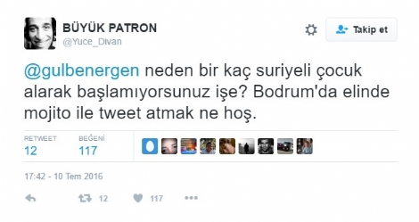 Gülben Ergen'in Suriyelilerle ilgili mesajına büyük tepki