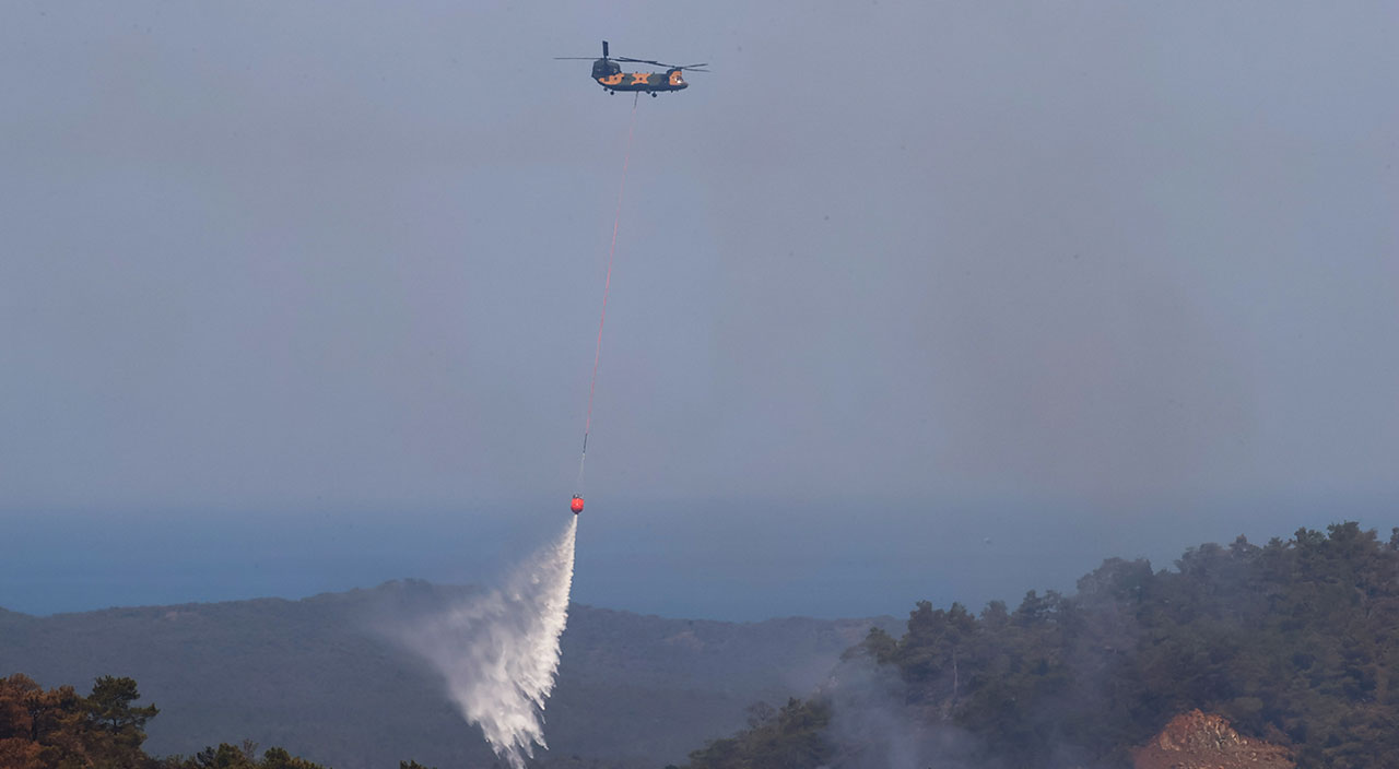 Marmaris'teki yangında 3. gün! Yangın büyük oranda kontrol altına alındı