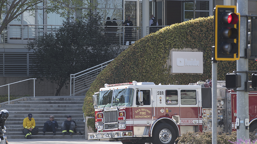 YouTube ana merkezinde silahlı saldırı: 1 ölü, 4 yaralı