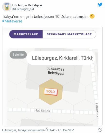 Türkiye’de bir belediye binası 10 dolardan satışa çıktı