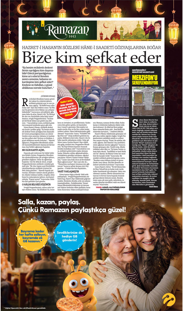 Bize kim şefkât eder