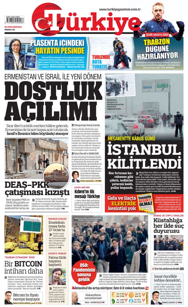 Ermenistan ve İsrail’le ilişkilerde yeni dönem