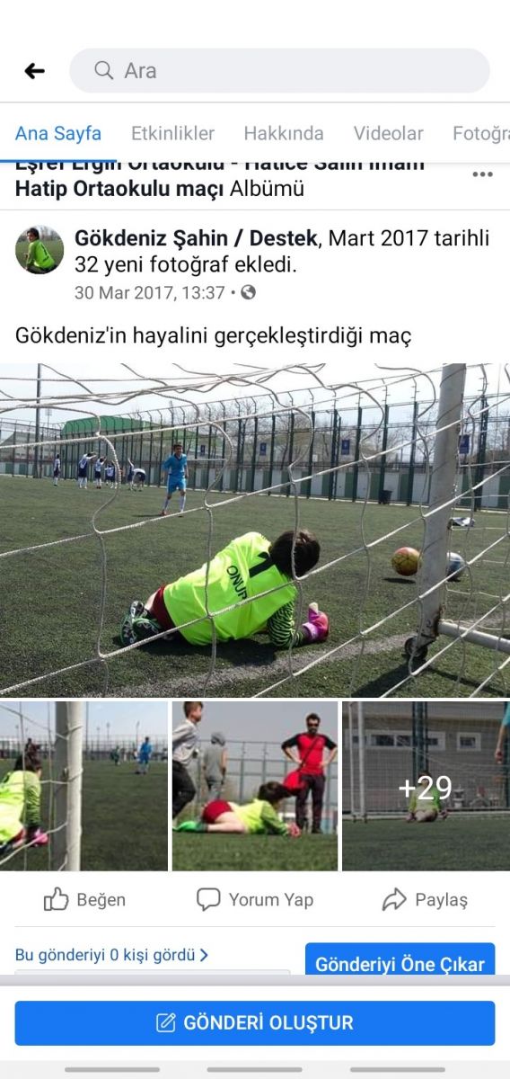 Türkiye onu kalecilik yaptığı görüntülerle tanımıştı... 14 yaşındaki kas hastası Gökdeniz’in acı hikayesi