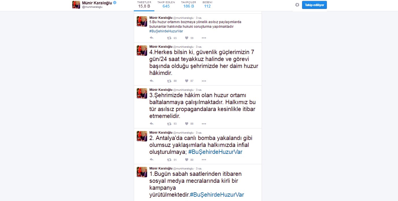 Antalya'da o sesin sahibi gözaltına alındı