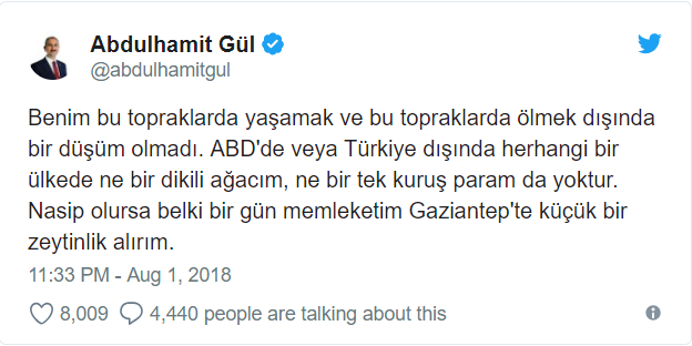 Adalet Bakanı Gül'den ABD'nin skandal kararına tepki