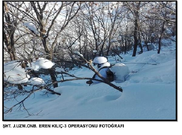 Bitlis'te PKK sığınakları imha edildi