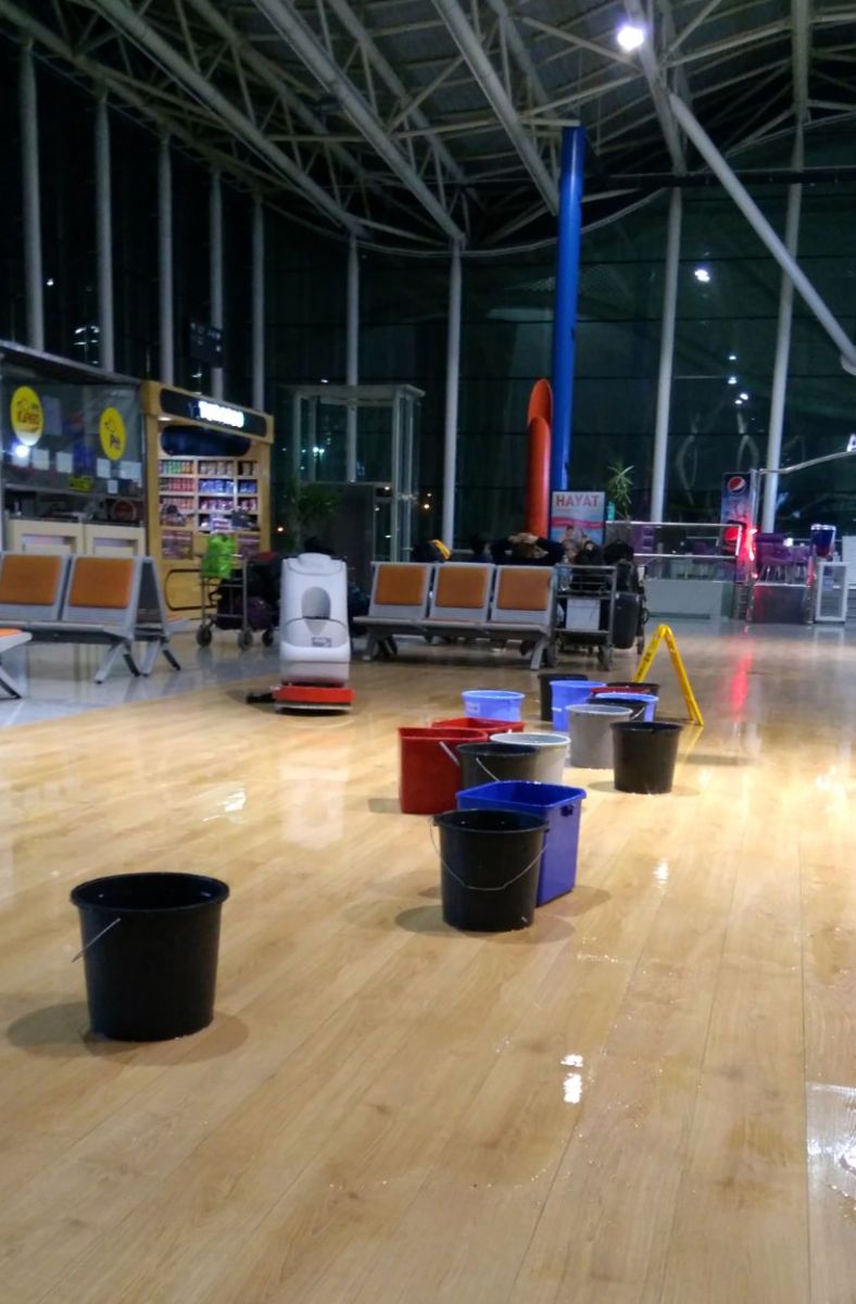 Hatay Havalimanında kovalı önlem!