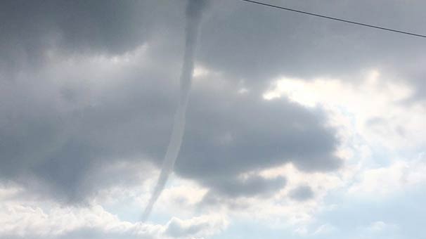 Antalya'da korkutan görüntü