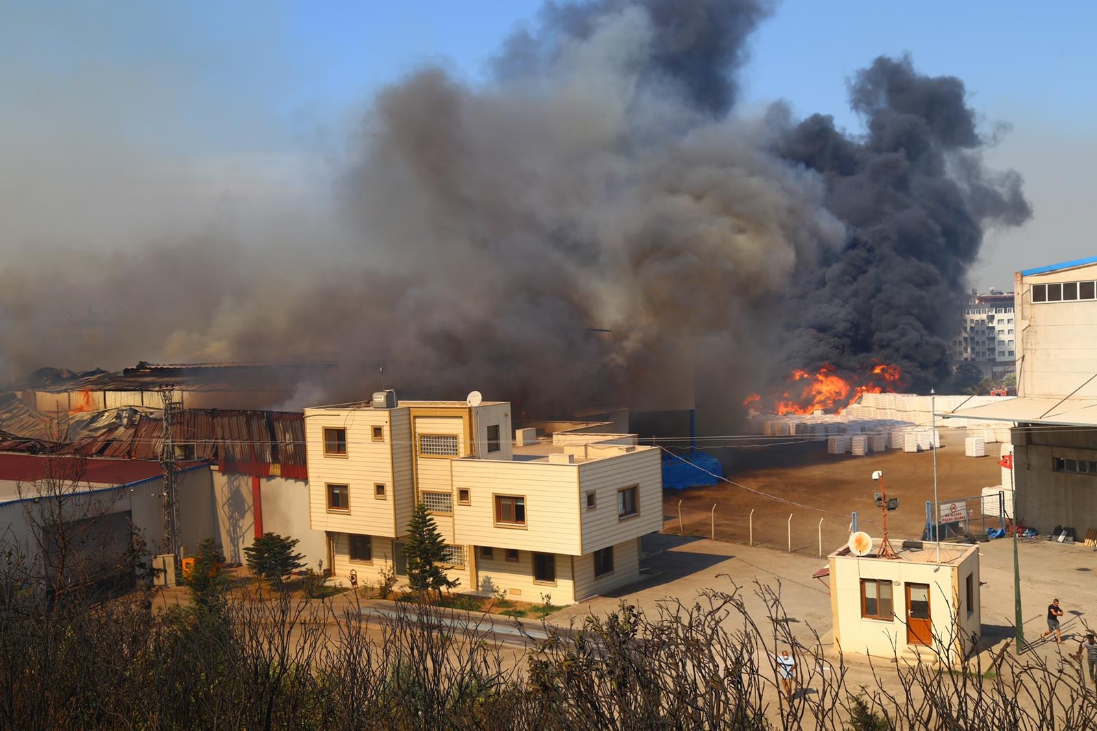 Hatay'daki orman yangını üç ilçeyi yaktı