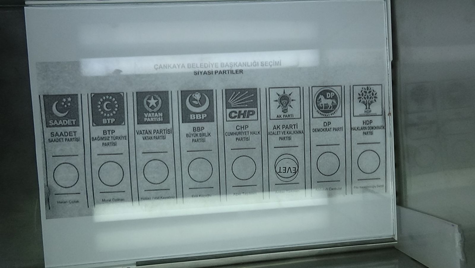 Geçerli oy, geçersiz oy tartışmalarına son verecek program yaptılar