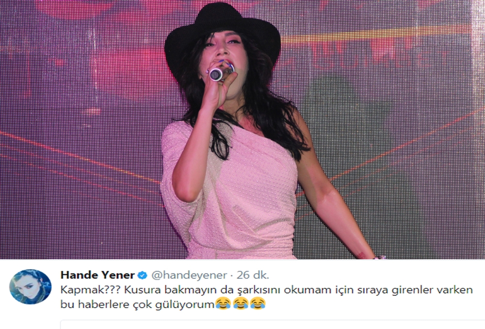 'Tarkan’ın şarkısını kaptı' haberlerini eleştirdi