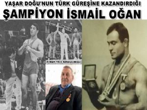 Olimpiyat şampiyonu milli güreşçi İsmail Ogan, 89 yaşında hayatını kaybetti Olimpiyat şampiyonu milli güreşçi İsmail Ogan, 89 yaşında hayatını kaybetti