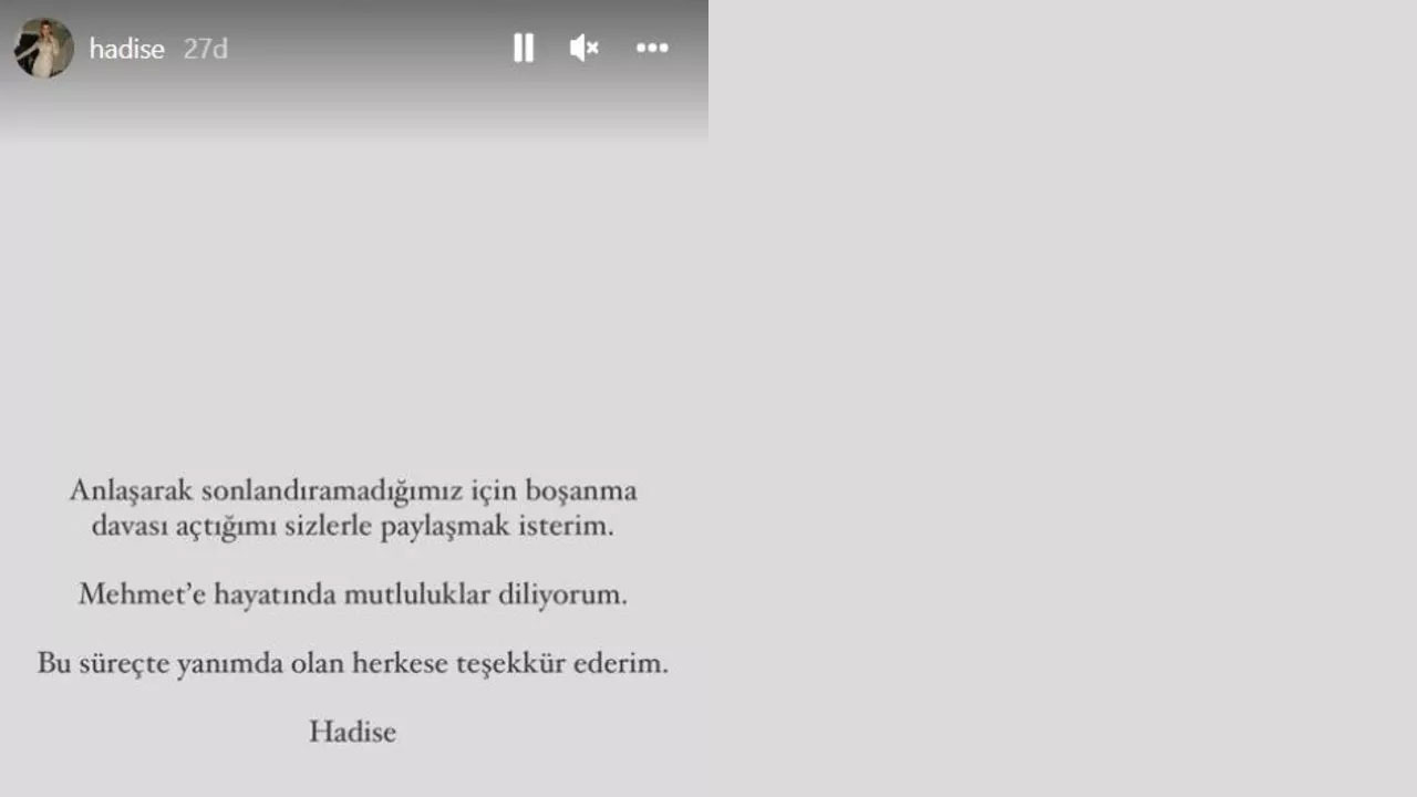 İddialar doğru çıktı: Hadise ve Mehmet Dinçerler boşanıyor