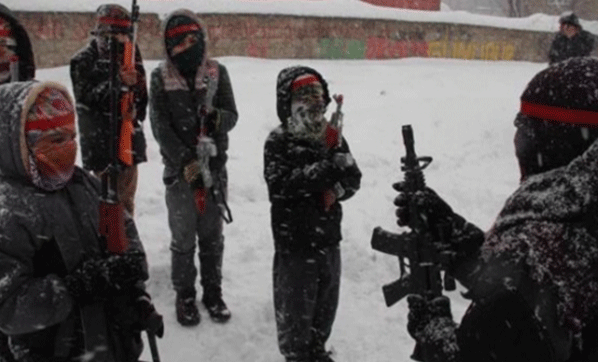 PKK'nın düştüğü son durum böyle görüntülendi!