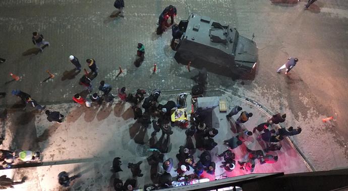 Hakkari'de polisi alarma geçiren olay