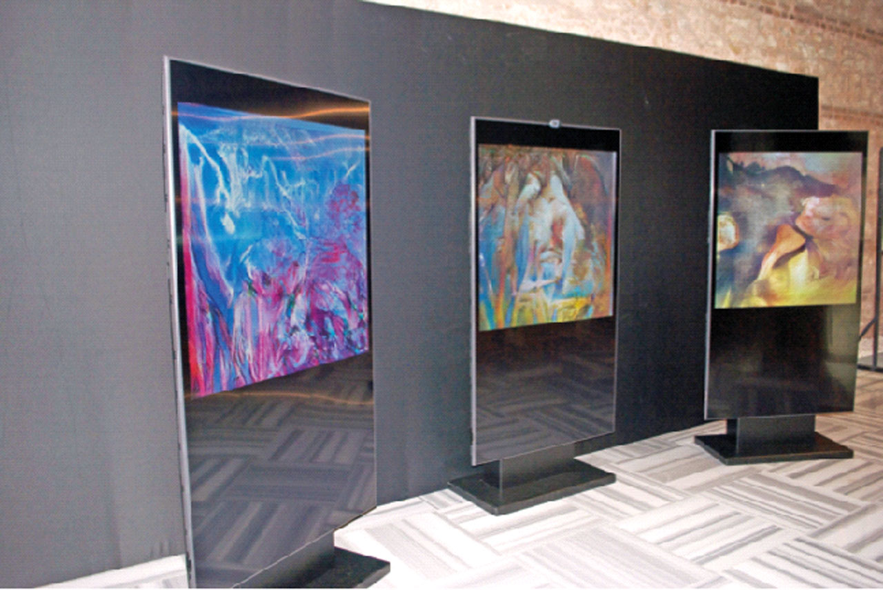 Hisler sanat eserine dönüşüyor