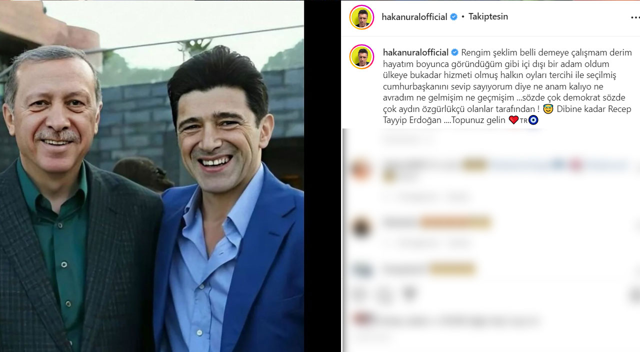 Hakan Ural, Cumhurbaşkanı Erdoğan ile fotoğrafını paylaştı: “Dibine kadar Recep Tayyip Erdoğan”