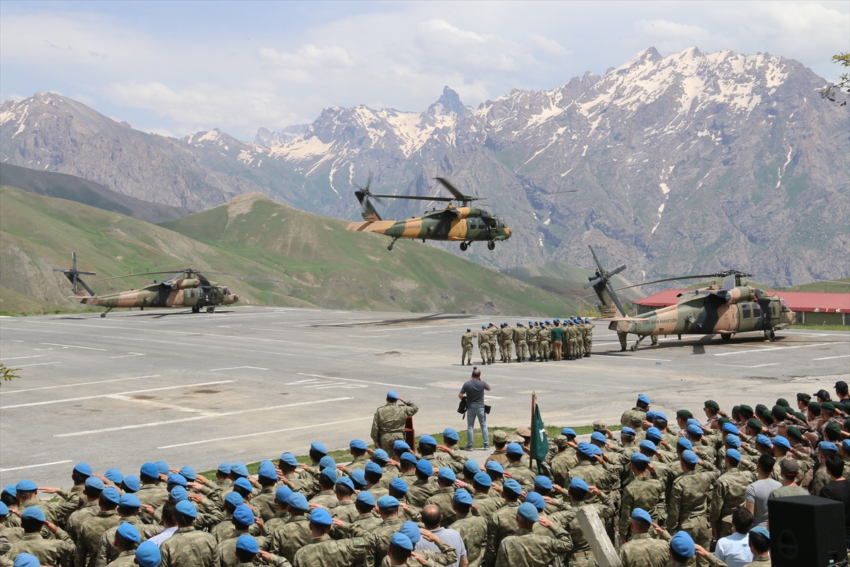 Şehit Uzman Çavuş Gökhan Peker'e veda