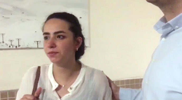 Magandaların saldırısına uğrayan hamile kadın tahliye kararı sonrası gözyaşı döktü