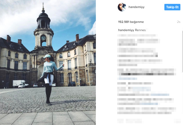 Hande Erçel, Hollanda'ya Gitti