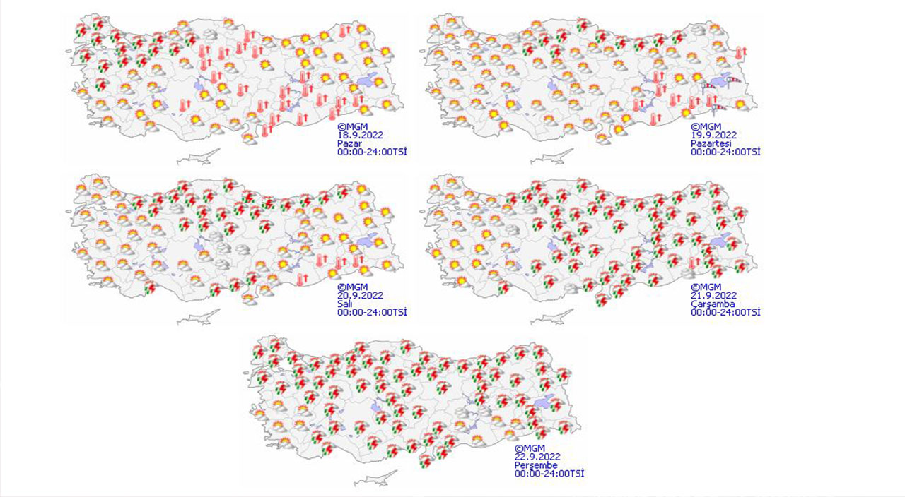 Meteoroloji’den gök gürültülü sağanak uyarısı: Günlerce sürecek… Dikkat aralarında İstanbul da var