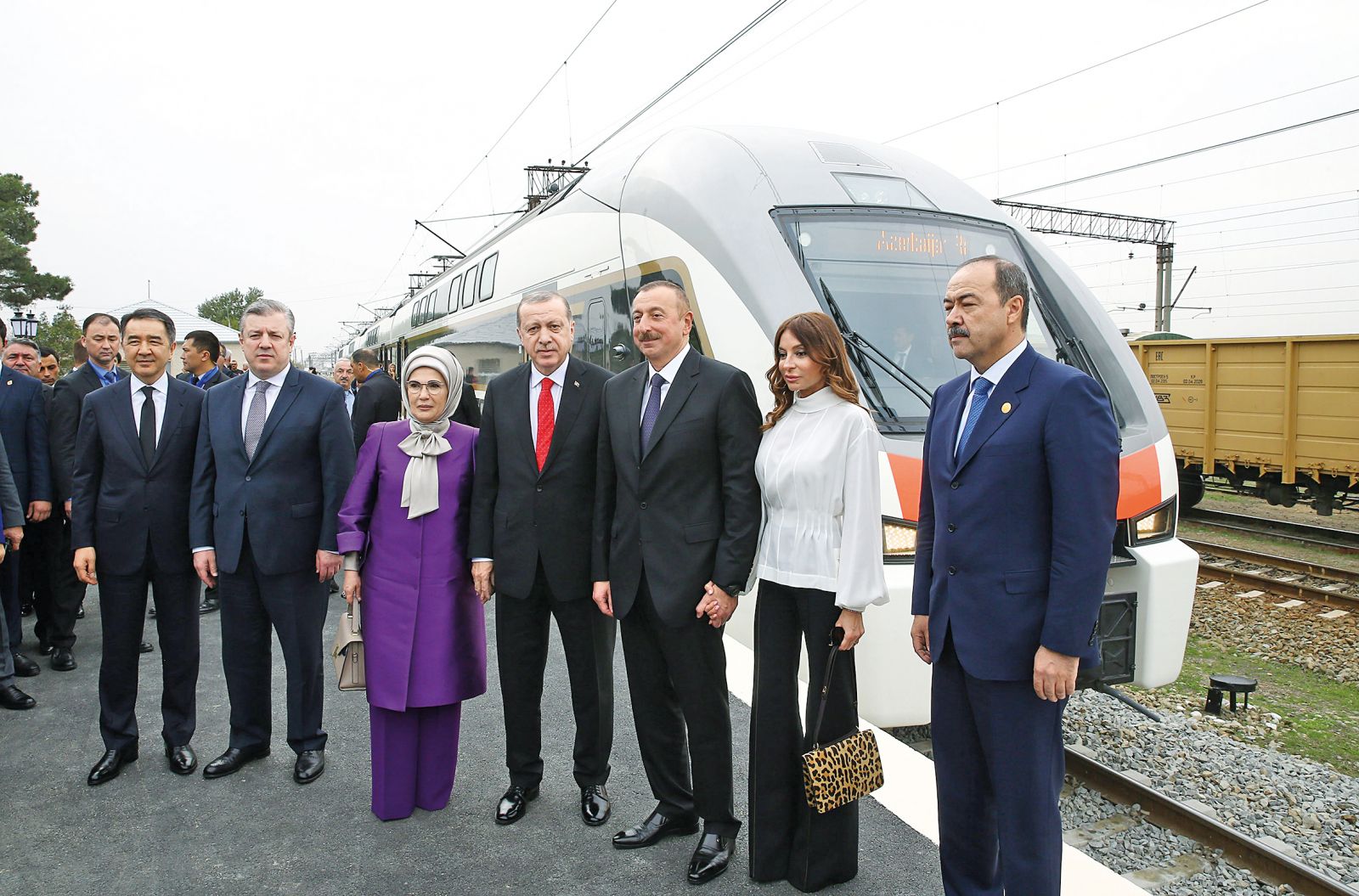 Asrın projesini 5 lider birlikte açtı