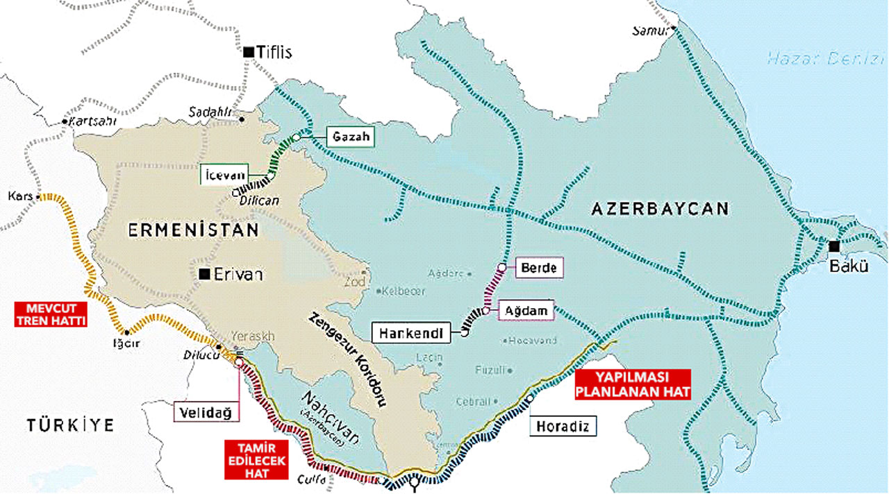 Ermenistan ve İran, Türk koridorunu engelleme peşinde
