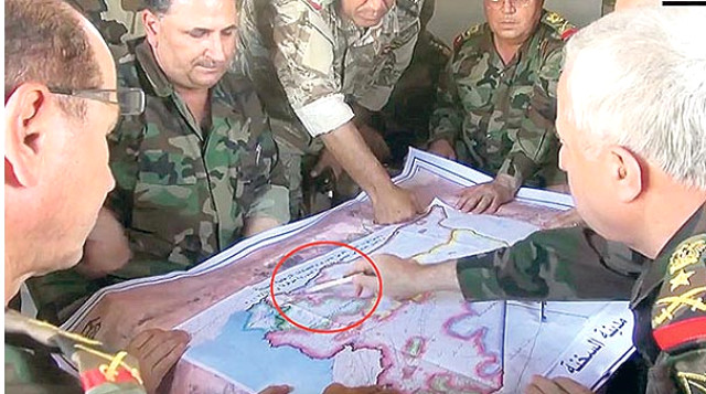Suriye'den Türkiye'yi tahrik eden harita: Hatay'ı Suriye sınırlarına aldılar
