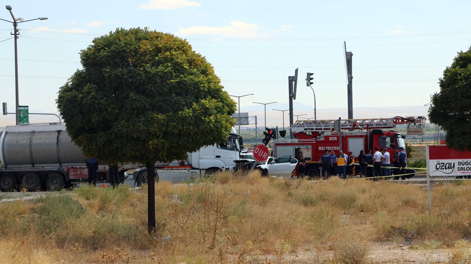 Hatay Emniyet Müdürü ve ailesi kaza geçirdi