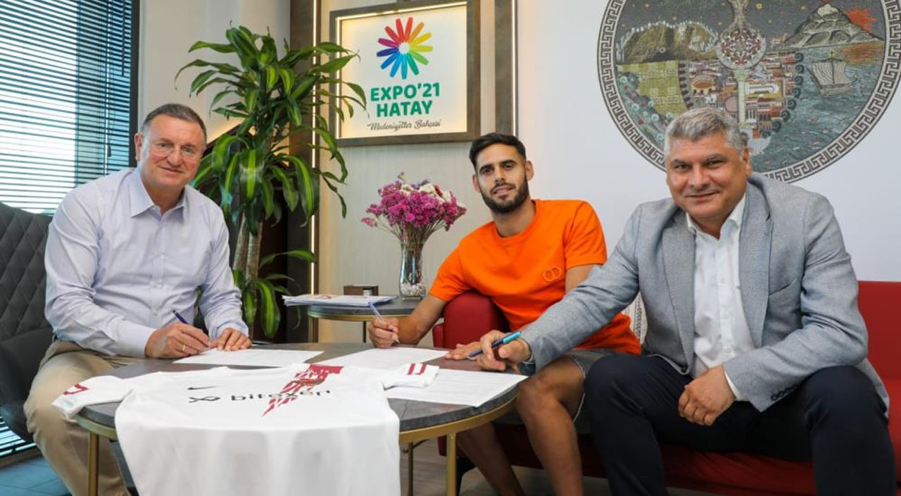 Hatayspor, 5. transferini Rayane Aabid'i geri getirerek yaptı Hatayspor, 5. transferini Rayane Aabid'i geri getirerek yaptı