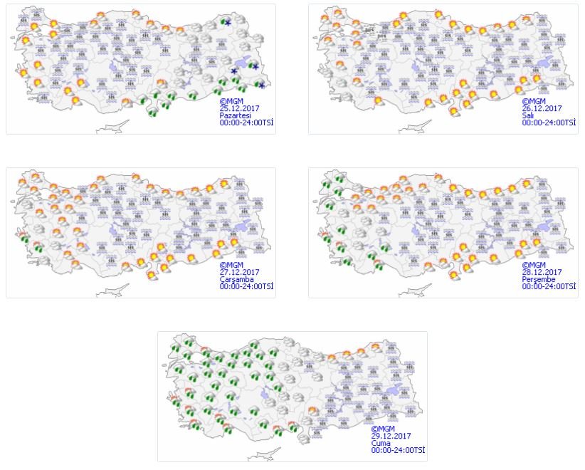 Yılbaşında kar yağacak mı? (Yılbaşında hava durumu nasıl olacak)