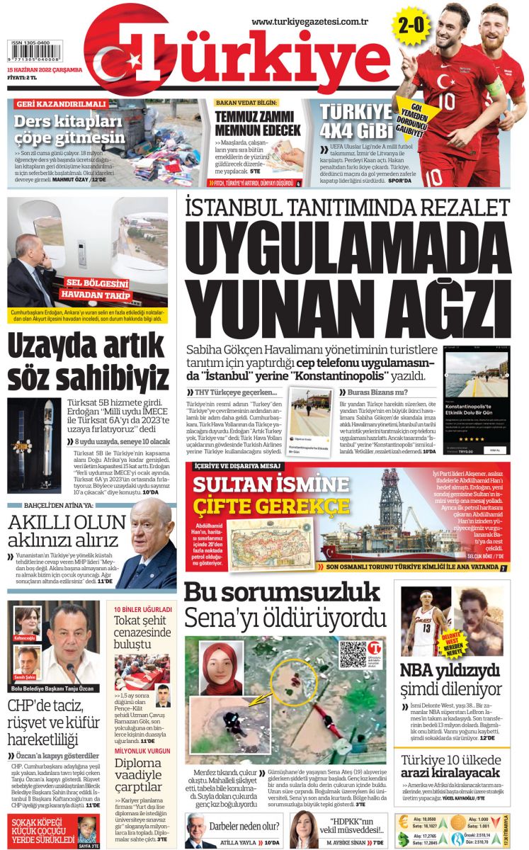 Sabiha Gökçen'de Konstantinapolis rezaleti!