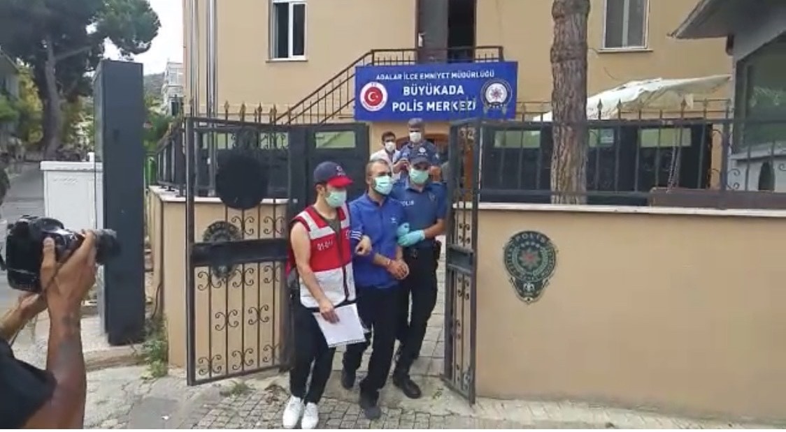 Heybeliada'daki orman yangınına ilişkin gözaltına alınan şüpheli tutuklandı