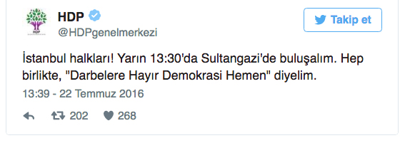 HDP İstanbul'da sokaklara çıkıyor