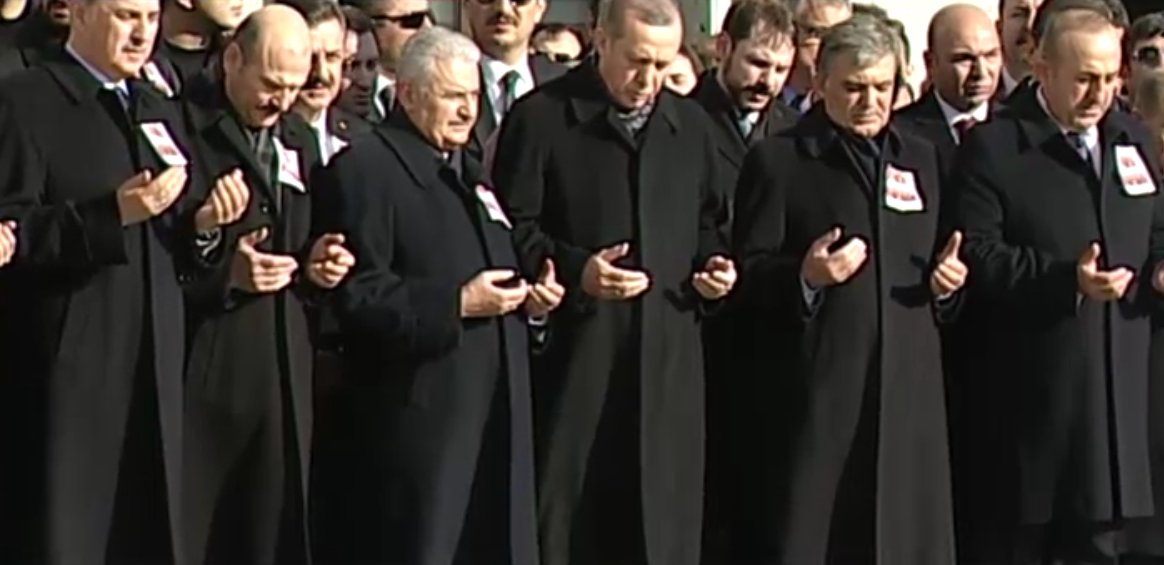 Şehit polislerimize ilk tören