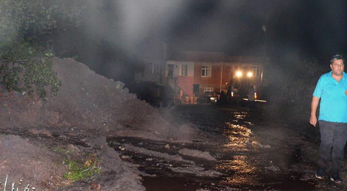 Ordu'da heyelan felaketi