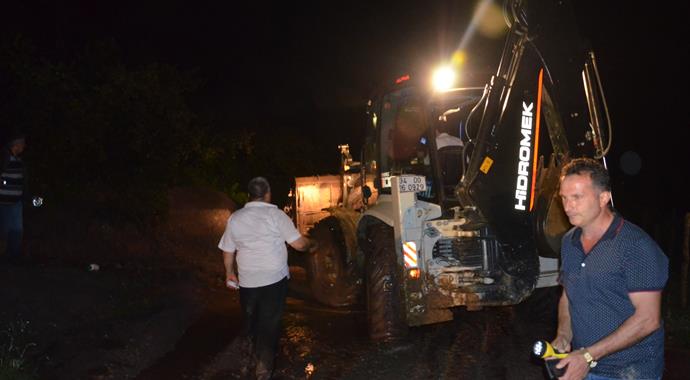 Ordu'da heyelan felaketi