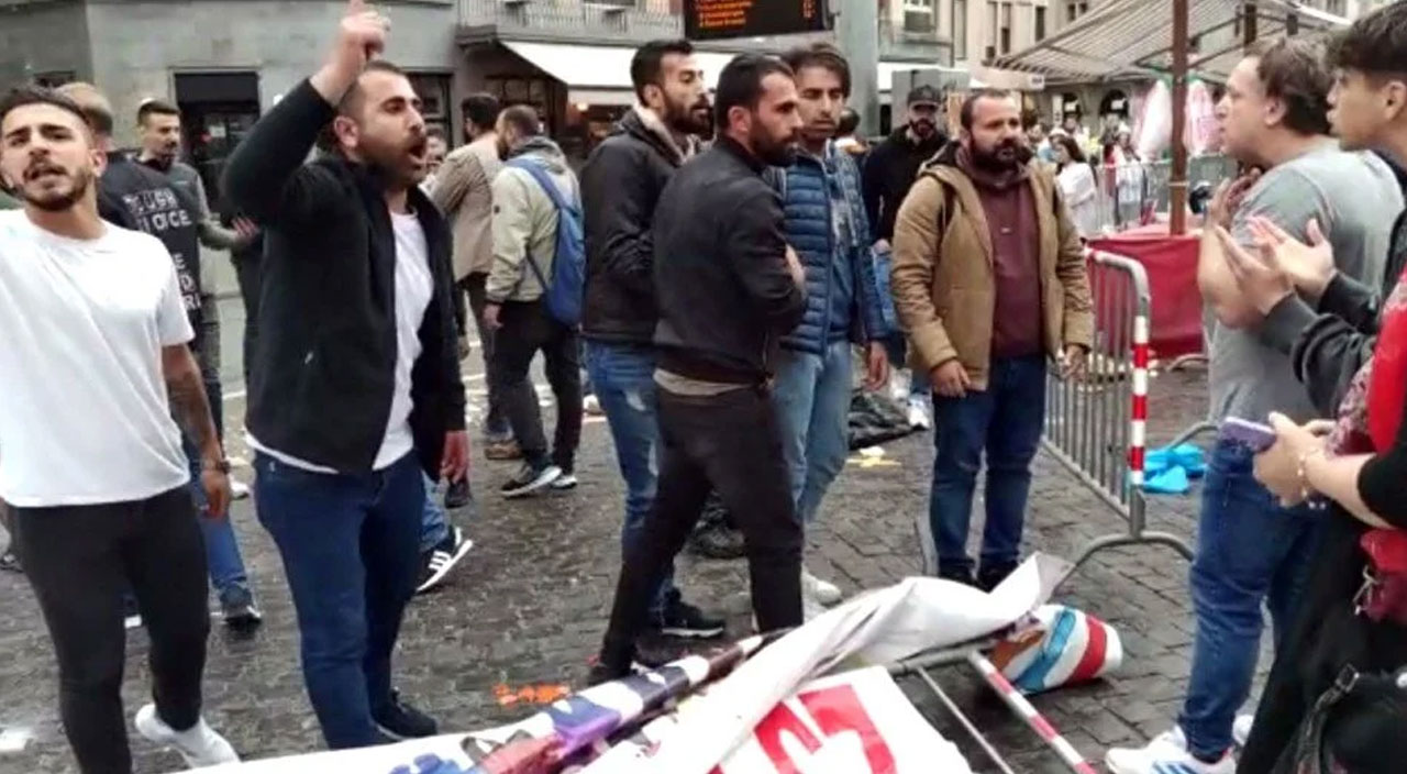 İsviçre’de PKK yandaşları Türklere saldırdı İsviçre’de PKK yandaşları Türklere saldırdı